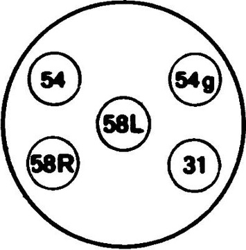 ЭЛЕКТРИЧЕСКАЯ РОЗЕТКА 8JB 001 940-001 HELLA