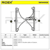 фото thumb №8, Подъемник стекла ridex do renault megane ii универсал km0/1 перед левая