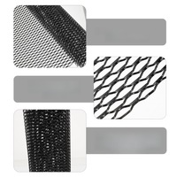 фото thumb №15, Czarna алюмінієва сітка захист бампера do автомобіля