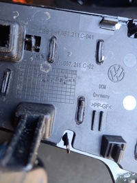 фото thumb №9, Декори консолі корпус спідометра vw golf viii 8