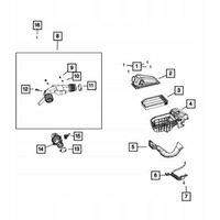 фото thumb №6, Wąż труба воздуха jeep wrangler jl 18+ 2.0 68398601aa
