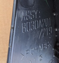 фото thumb №6, Mitsubishi outlander 3 iii 2.2 di-d 2014 решітка обдув ліва 8030a201