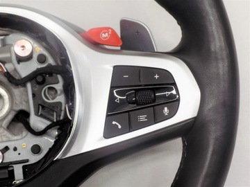 фото thumb №5, Bmw f91 f95 f96 руль m-power лепестки с подогревом