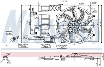 фото thumb №11, Nissens 85125 вентилятор, охолодження двигуна