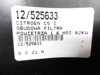 фото thumb №9, C5 i корпус фильтра воздуха 1,6hdi 9629040380