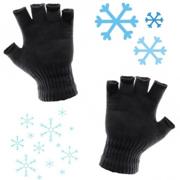 Gloves Gloves Mitten Women's Black For Trade