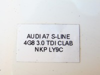 фото thumb №13, Двері ліві лівий зад задні audi a7 4g c7 10- ly9c