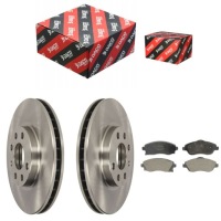 фото thumb №1, Тормозные диски тормозные + тормозные колодки перед opel combo corsa c meriva a tigra
