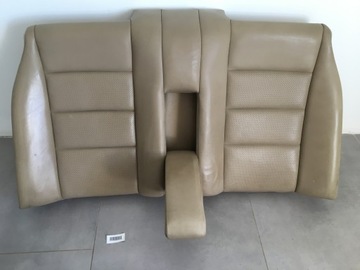 фото thumb №8, Задние спинка диван кремовый бежевая кожаные mercedes w124 cabrio a124