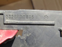 16 mercedes w202 97-00 рестайлинг  пластик решётка заглушка бампер передний перед Доставка, фото thumb