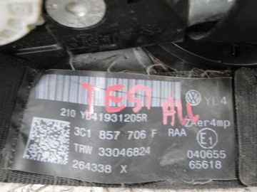 фото thumb №4, Pas перед vw passat b6 3c 3c0 3c1857706f 3c1857705f