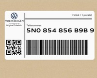 фото thumb №1, Накладка 5n0854856b9b9 vw tiguan