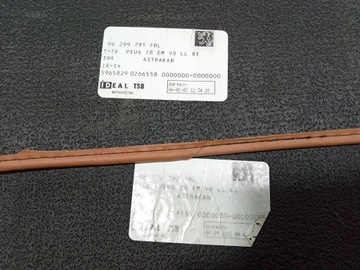 фото thumb №6, Peugeot 607 килимки велюрові чорні заводські oem комплект