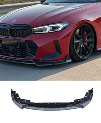 фото thumb №16, Bmw g20 g21 lci lift 2023-2024 + накладка бампера m sport спліттер чорний