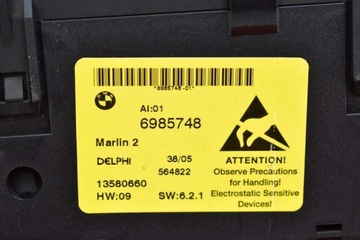 фото thumb №7, Панель датчиков парковка dtc 6985748 bmw e60 e61 03-07