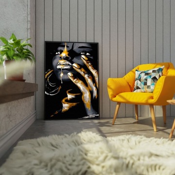 КРАСКА ПО ЦИФРАМ В рамке Картины по номерам Woman Oh Art