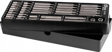 C1235 ВСТАВКА - НАБОР БИТ IMBUS,TORX И ШПЛАЙН, 40 ЭЛЕМЕНТОВ. + ПОДНОС C1101