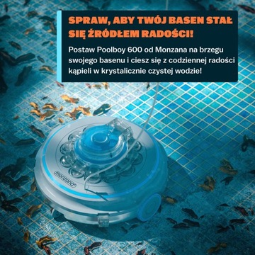 Odkurzacz do basenu bezprzewodowy robot basen