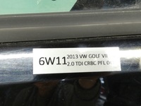 фото thumb №12, Двері лівий задня ліва задні vw golf vii 5d 5 двері l041