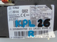 фото thumb №12, C-klasa w205 подушка безопасности шторка безопасности правая подушка сиденье