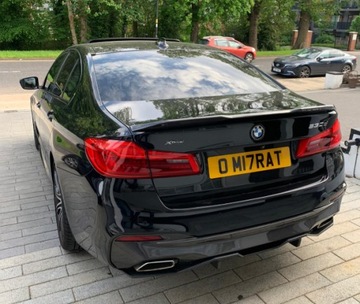 фото thumb №8, Карбоновий спойлер спойлер кришки bmw g30 f90 m5cs стиль