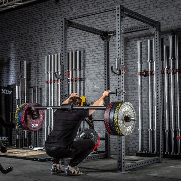 Клетка Power Rack, брусья для приседаний ATX