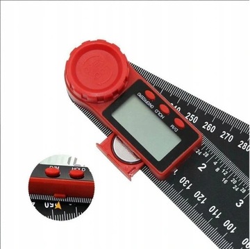 KĄTOMIERZ CYFROWY POZIOMICA KĄTOWNIK 2W1 LCD