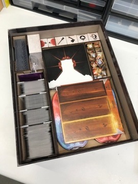 DREWNIANE INSERTY DO GRY GLOOMHAVEN - SZCZĘKI LWA