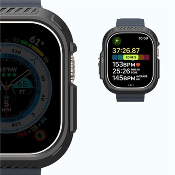 Etui do Apple Watch Ultra 2/1 49mm, Spigen Lock Fit, pancerny case, cover