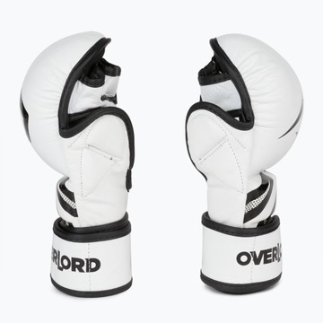Rękawice grapplingowe Overlord Sparring MMA białe M