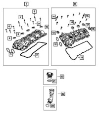 Прокладка датчика вала распределительного вала -mopar 5184772ab dodge jeep chrysler с Разборки, фото thumb
