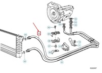 фото thumb №9, Шланг системи охолодження коробки коробка передач bmw 3 e30 17221719196 1719196 oem