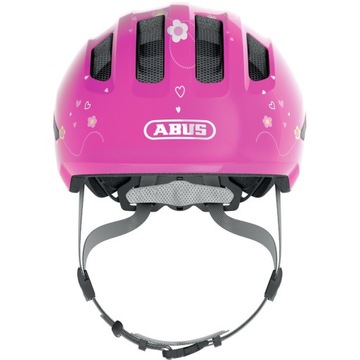 Kask dziecięcy Abus SMILEY 3.0 pink butterfly S 45-50