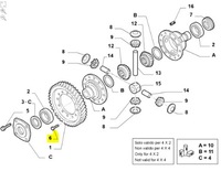 фото thumb №8, Болт диференціал fiat ducato оригінальний номер 9649329180