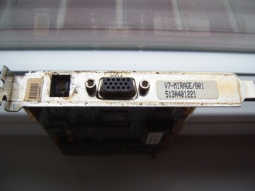 графика ISA 16bit S3 86C801 VGA DSUB 1 МБ ретро-видеокарта