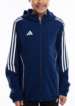 Детская спортивная куртка adidas с капюшоном для детей Tiro 24 размера. 140