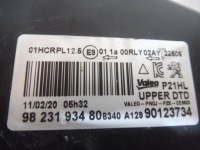 Peugeot оригинальный номер 9823193480 фонари передние p Цена, фото thumb