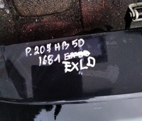 фото thumb №4, Peugeot 207 hb 5d крышка багажника багажника с стекло exld