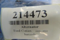 Ford c-max 1.8 16v генератор 63321678 с Разборки, фото thumb