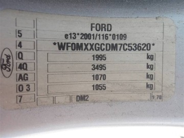 фото thumb №5, Дверь правый зад ford focus c-max mk1