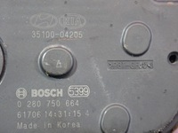 фото thumb №5, Kia picanto ii 15-17 1.0 66km дроссельная заслонка 0280750664 6 pin