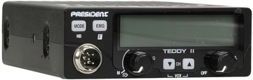 CB RADIO PRESIDENT TEDDY II ASC Sirio BUS-антенна