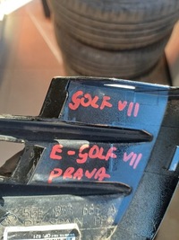 фото thumb №8, Заглушка бампера перед передняя правая vw golf 7 vii e- golf 5ge853666a