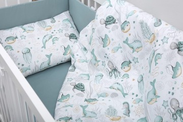 ЗАЩИТА ДЛЯ ДВУСТОРОННЕЙ КРОВАТИ С КОВРИКОМ 180х30см BABYMAM
