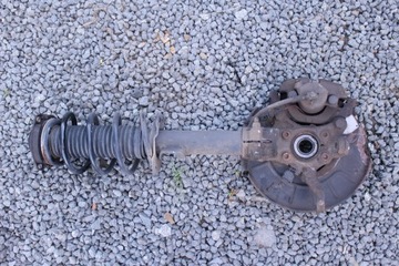 фото thumb №6, Левый амортизатор поворотный кулак перед амортизатор mcpherson  touran ii 2.0 tdi 10-15r.