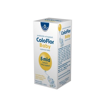 COLOFLOR Baby, probiotyk, krople dla niemowląt 5ml