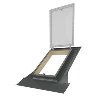 Люк на крыше Fakro WSZ 54x75 в комплекте с фланцем RAL7022