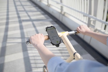 Uchwyt na telefon Bone Bike Tie 2 fluorescencyjny