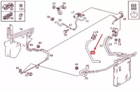 фото thumb №8, Пабтрубок  отопителя mercedes-benz sl r129 a1298321394 oem