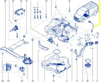 фото thumb №11, Шланг adblue renault trafic iii iv nissan nv300 172b05169r